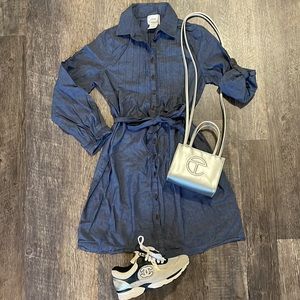 Denim Shirt Dress